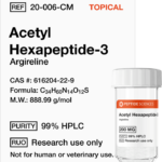 Peptide Sciences Acetyl Hexapeptide-3 (Argireline) 200mg (Topical)
