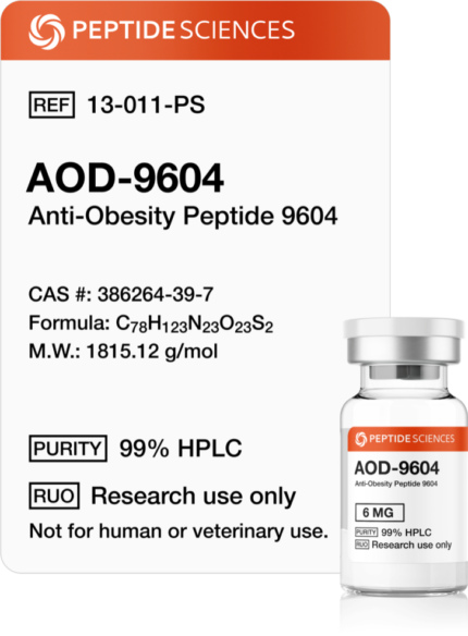 Peptide Sciences AOD9604 Peptide 6mg