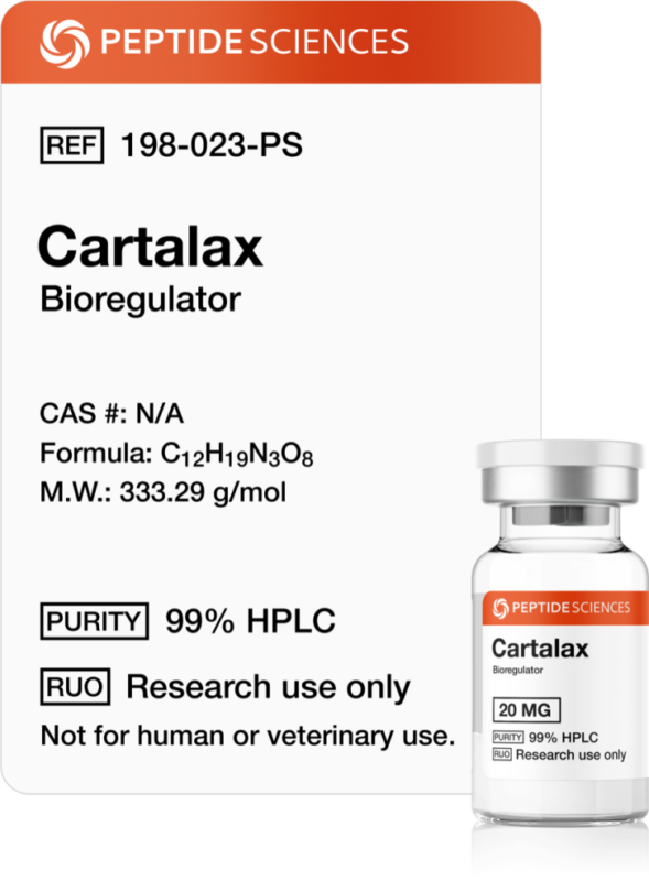 Peptide Sciences Cartalax 20mg (Bioregulator)