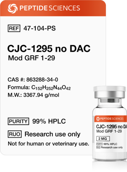 Peptide Sciences CJC-1295 no DAC 5mg (Mod GRF 1-29)