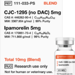 Peptide Science CJC-1295 (No DAC), Ipamorelin 10mg (Blend)