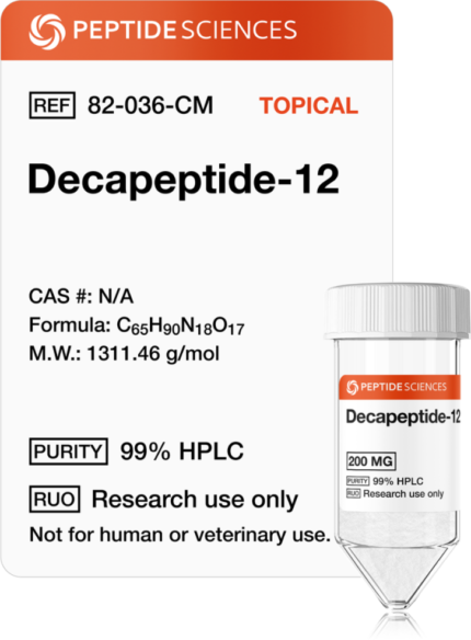 Peptide Sciences Decapeptide-12 (Topical)