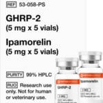 GHRP-2 (5mg x 5) and Ipamorelin  (5mg x 5)